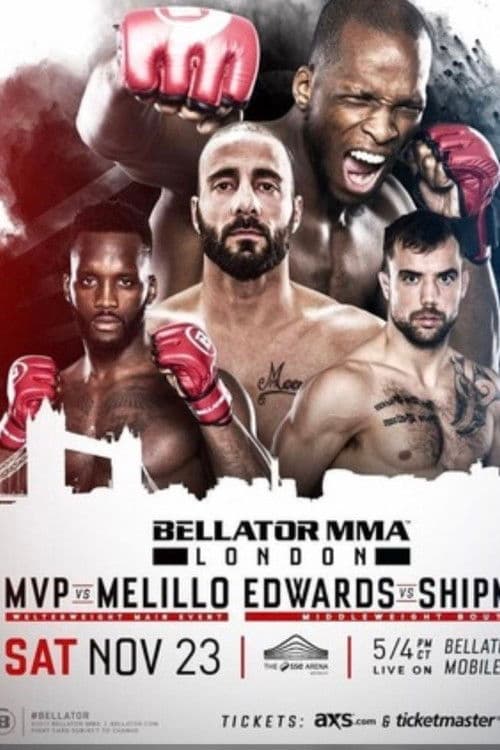 Bellator London: MVP vs Melillo