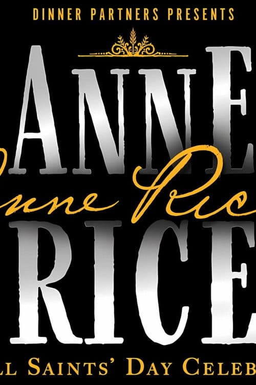 Anne Rice, An All Saints' Day Celebration Event