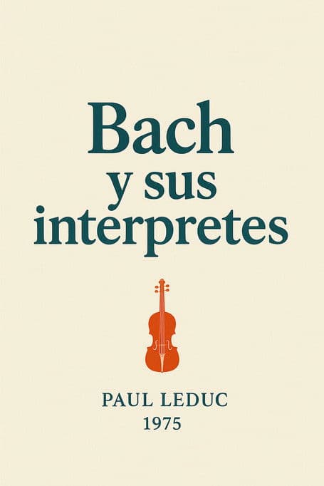 Bach and his Interpreters