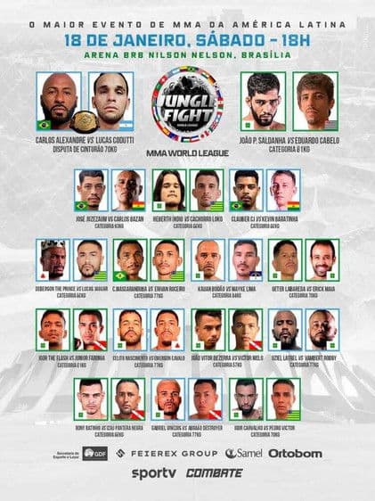 Jungle Fight 134: MMA World League