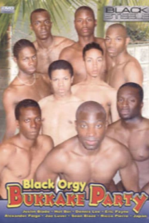 Black Orgy Bukkake Party