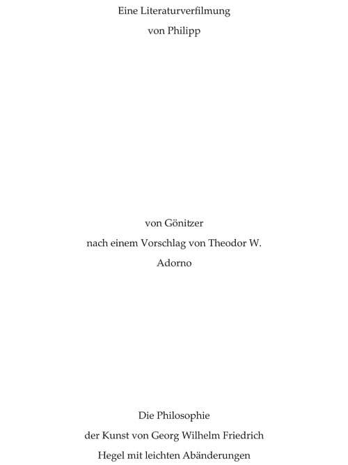 A Literary Film Adaptation