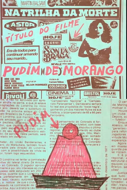 Pudim de Morango