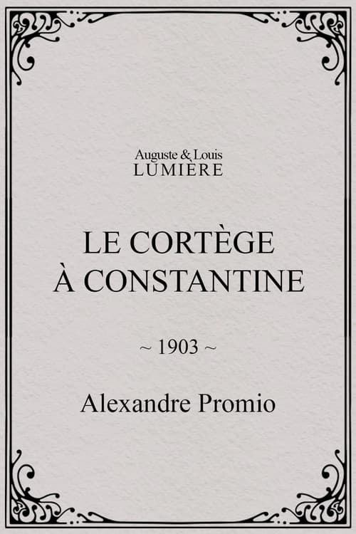 Le cortège à Constantine