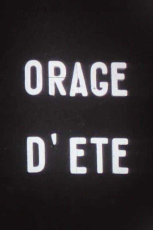 Orage d'été