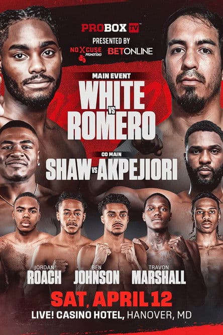 Jordan White vs. Jose Matias Romero