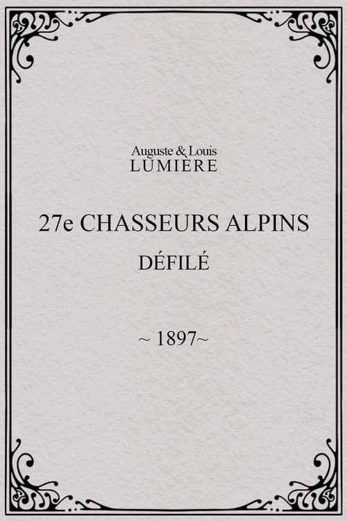 27ème chasseurs alpins : défilé