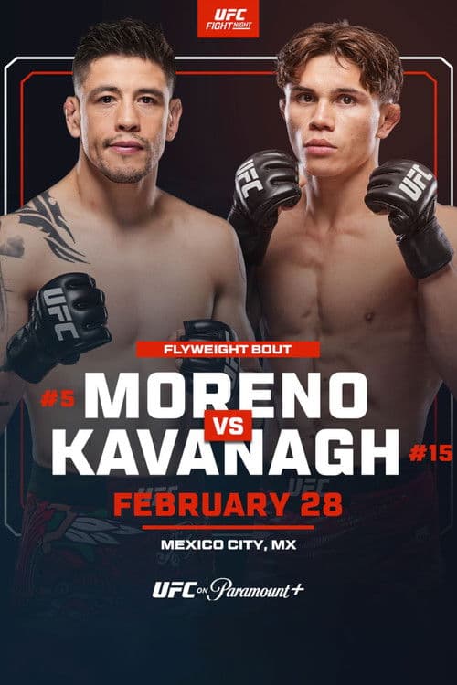 UFC Fight Night 268: Moreno vs. Kavanagh