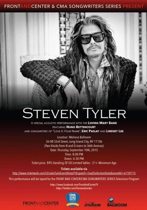 Steven Tyler – Front And Center